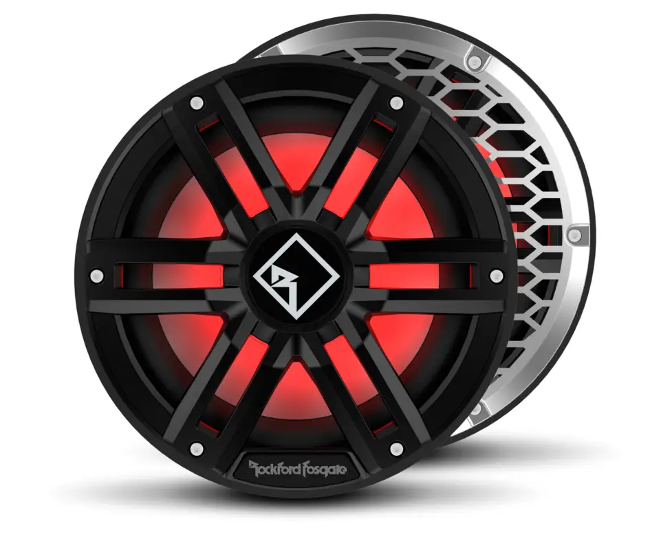 Direktkauf ROCKFORD Color Optix Subwoofer Bass Tiefton Hifi25 cm M2D2-10SB