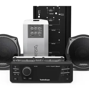 Top-Seller ROCKFORD FOSGATE 16,5 cm Koax Lautsprecher 4 Kanal Verstärker HD9813SG-STAGE2
