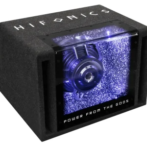 HIFONICS Single-Bandpass Subwoofer Kiste klein Bassbox Auto ZX8-BP Sichere Zahlung