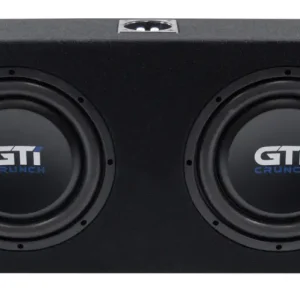 CRUNCH 25cm Downfire-Box Lautsprecher Subwoofer GTI250S Echt