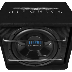 Top-Angebot HIFONICS Aktiv Subwoofer Bass Endstufe Verstärker Single-Bassreflexbox TSA-300R