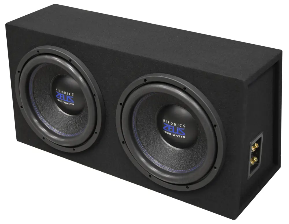 HIFONICS ZEUS Geschlossene Box Dual Subbox 2x30 cmZXS-12S-DUAL Garantierte Lieferung