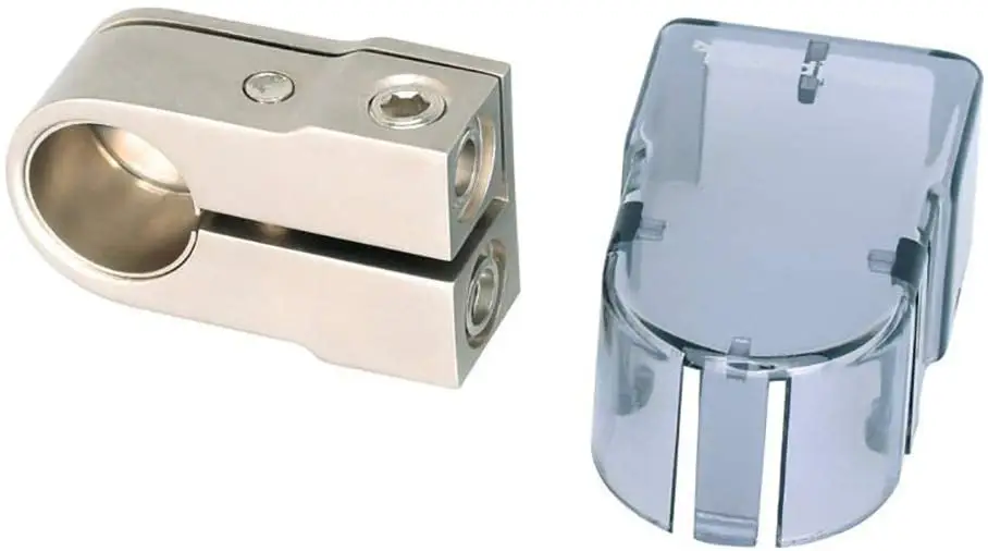 Begrenztes Angebot ROCKFORD Batterieanschlussterminal Platinbeschichtete Anschlussklemme RFDB4