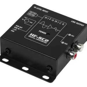 HIFONICS 2 Kanal High to Low Level Konverter Autoradio HF-SC2 (mit EPS) Expressversand