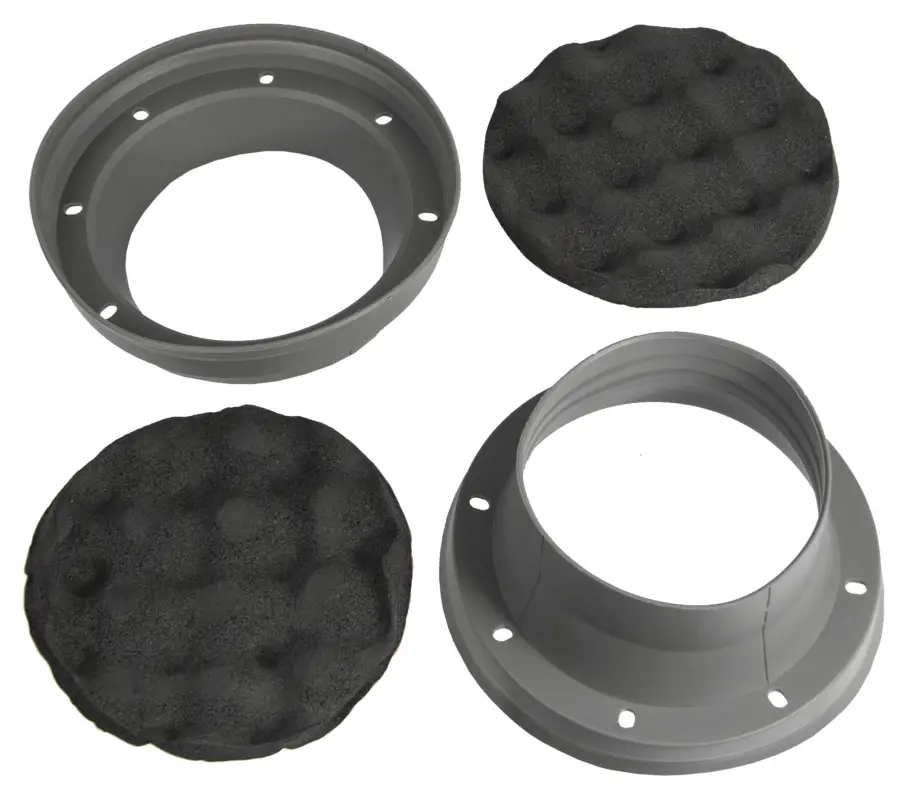 MUSWAY 13 cm Silicone Speaker Baffle Silikon Schallwand-Abdichtung MSB130 Abverkauf