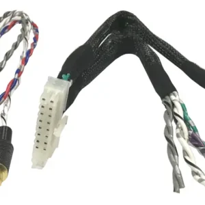 Schneller Versand MUSWAY RCA 6 Kanal Adapterkabel mit offenen Kabelenden MPK-RCA6
