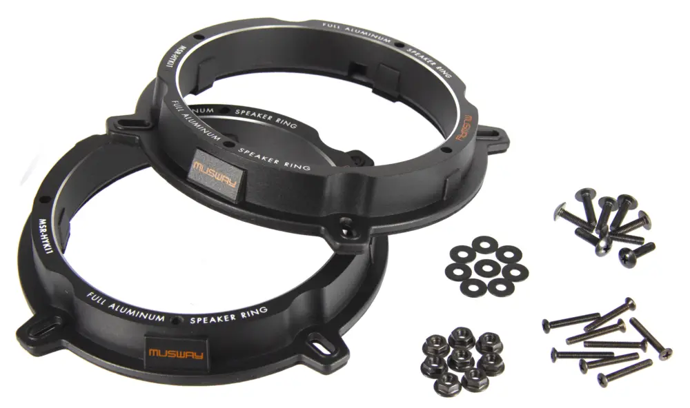 MUSWAY 1 Paar Lautsprecher Ringe für Hyundai & KIA MSR-HYKI1 Schneller Versand