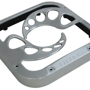 HIFONICS Subwoofergitter stabiles 12" Metallgitter quadratisch Must-Have
