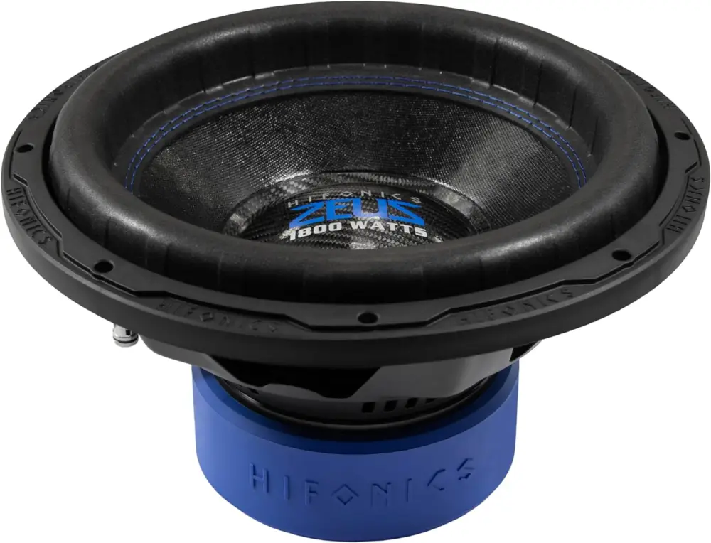 Hifonics SPL Subwoofer 2 + 2 Ohm 30 cm 12“ 1800 Watt ZSPL12D2 Günstig