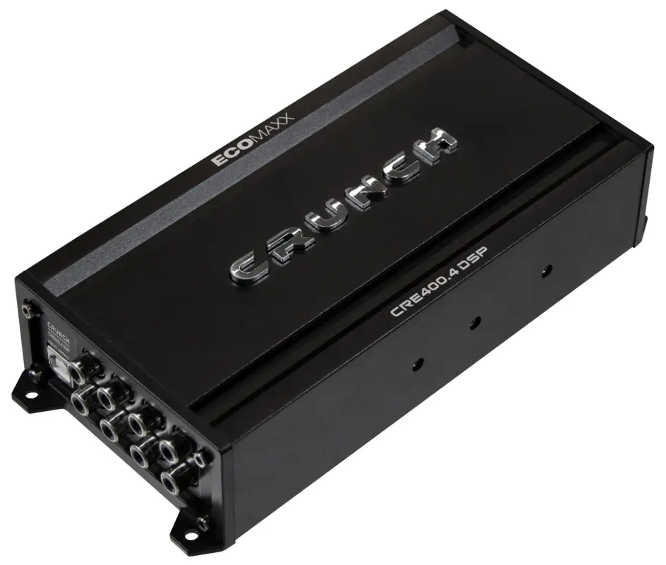 CRUNCH 4CH DSP AMP - CRE400.4DSP-ISO.M1 4-Kanal Verstärker Endstufe KFZ Auto PKW Begrenztes Angebot