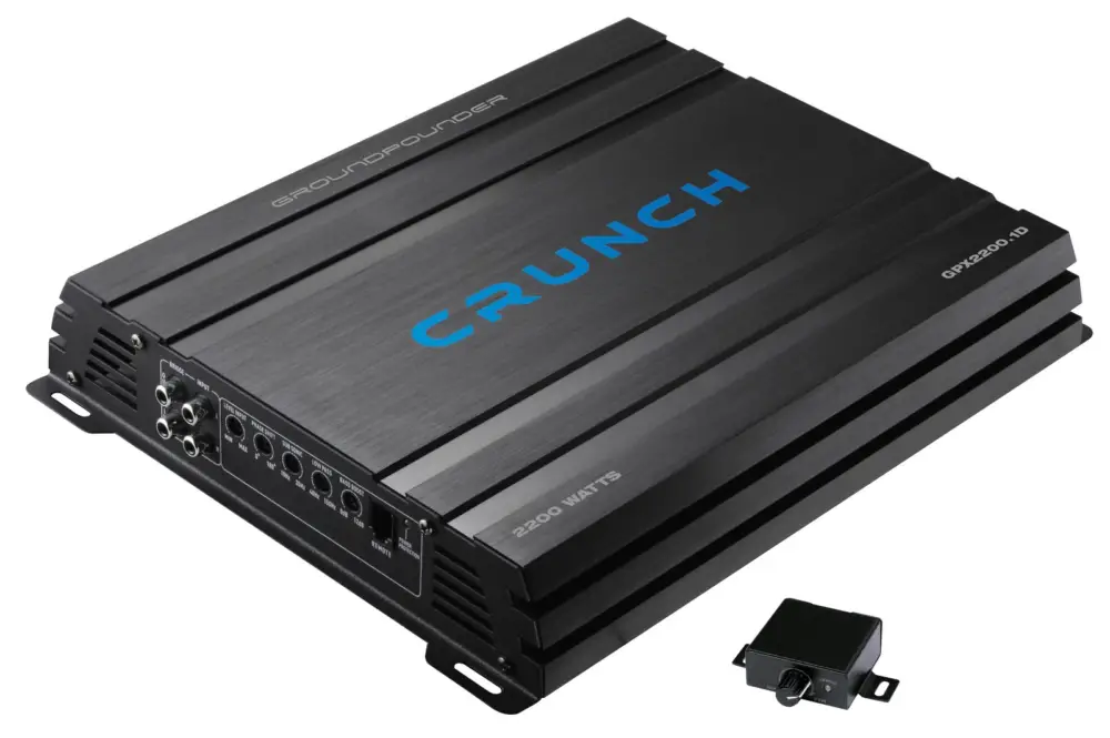 CRUNCH GPX Digital Endstufe Verstärker für Subwoofer Monoblock GPX2200.1D Meistverkauft