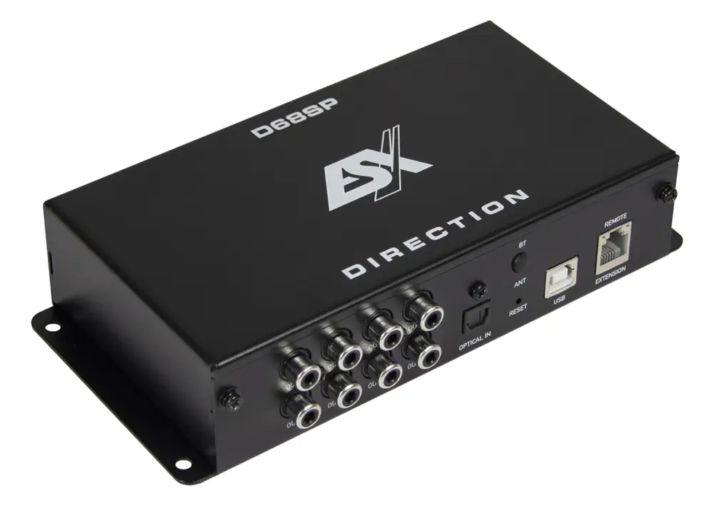 Bestseller ESX DIRECTION 8-CH DSP D68SP 8-Kanal Verstärker Endstufe KFZ Auto PKW