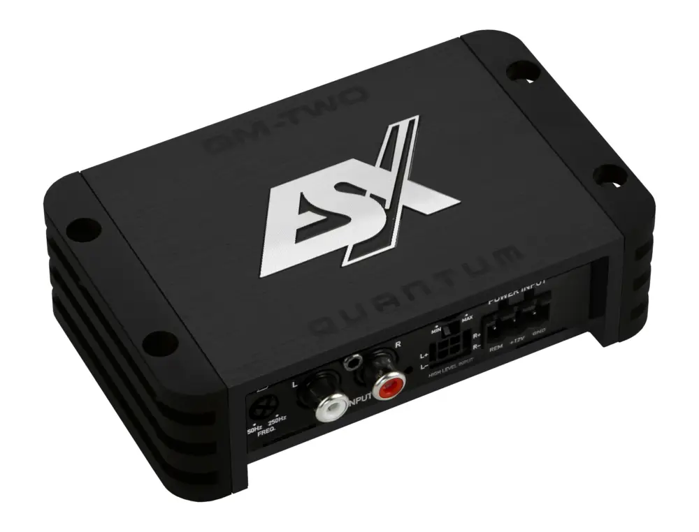 ESX QUANTUM Digital 2CH AMP QM-TWOv3 2-Kanal Verstärker Endstufe KFZ Auto PKW Aktuell