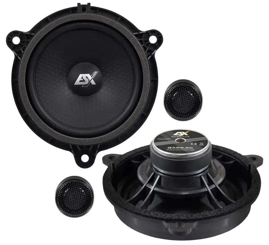 Bestseller ESX QUANTUM Kompo Lautsprecher Auto Boxen Set 16 cm QXR-6.2C