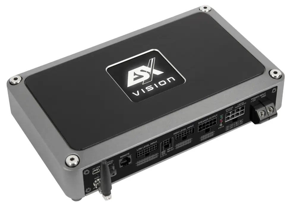 Billig ESX VISION 7.1CH DSP AMP VE900.7SP 7-Kanal Verstärker Endstufe KFZ Auto PKW