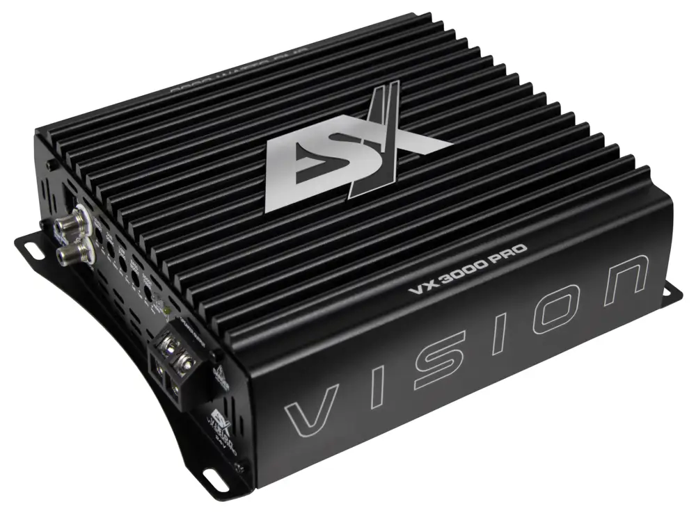 Neuheit ESX VISION Digital Endstufe Verstärker für Subwoofer Monoblock VX3000PRO-24V