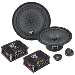 Ausverkauf HIFONICS TITAN 2-Wege Kompo Lautsprecher Auto Boxen Set 16,5 cm TRX6.2C