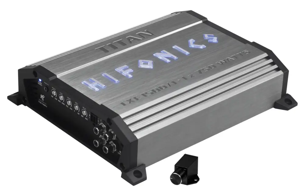 Preisreduziert HIFONICS TITAN EVO 1CH AMP Digital Endstufe für Subwoofer Monoblock TXE1500/1