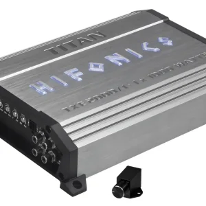 Markenware HIFONICS TITAN EVO 1CH AMP Digital Endstufe für Subwoofer Monoblock TXE2000/1