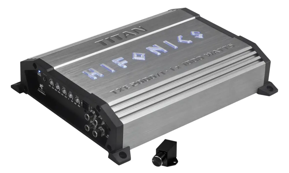 Markenware HIFONICS TITAN EVO 1CH AMP Digital Endstufe für Subwoofer Monoblock TXE2000/1