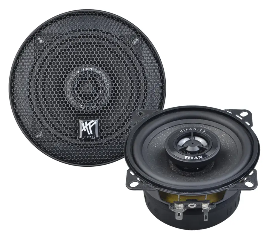 HIFONICS TITAN Koax Lautsprecher Auto Boxen Set 10 cm TRX-42 Billig