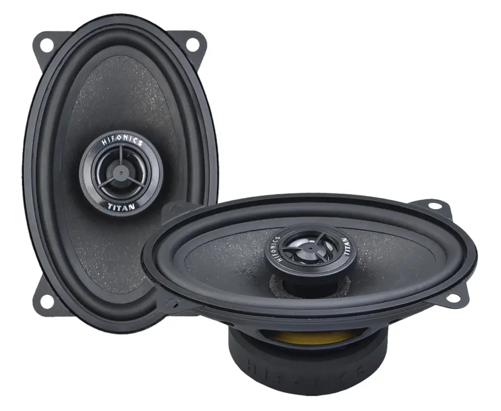 HIFONICS TITAN Koax Lautsprecher Auto Boxen Set 4x6" TRX-462 Schneller Versand