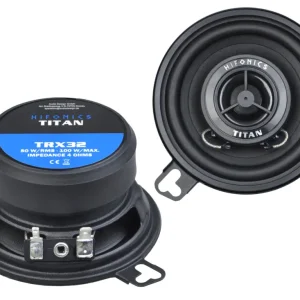 HIFONICS TITAN Lautsprecher Auto Boxen Set Koax 8,7 cm TRX-32 Preisreduziert