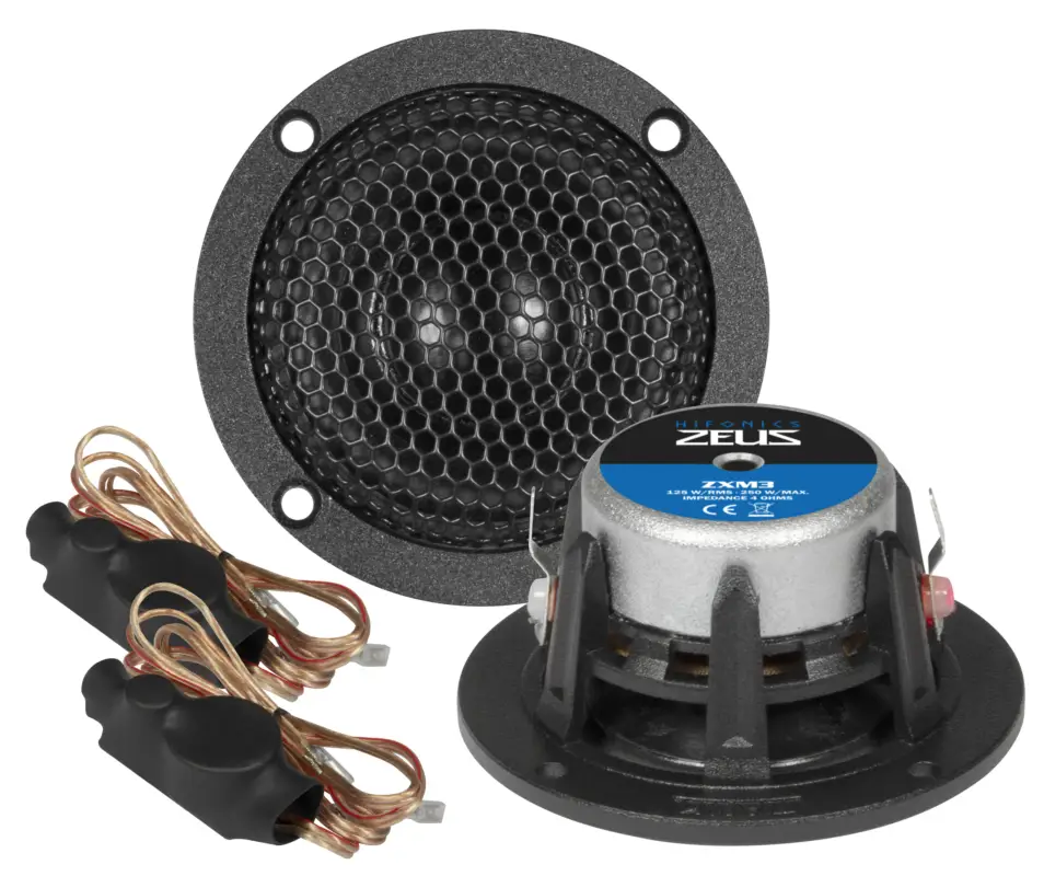 HIFONICS ZEUS Mitteltöner 7,5 cm Midrange-Paar 75 mm ZXM-3E Bestseller