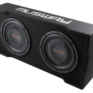 MUSWAY Gehäusesub Subwoofer Bass Hifi MF210Q-2 (passiv) Neu Im Sortiment
