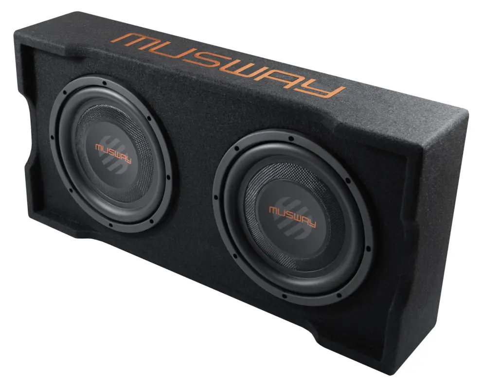 MUSWAY Gehäusesub Subwoofer Bass Hifi MF210Q-4 (passiv) Preis Gesenkt