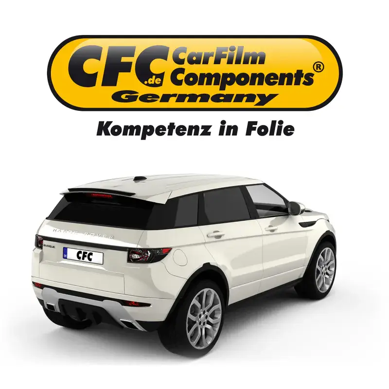 Wochenendangebot CFC Tönungsfolie KFZ-spezifisch 3D vorgeformt für Land Rover Range Rover Evoque 1 (L538) SUV 5-türig 09/11-03/19