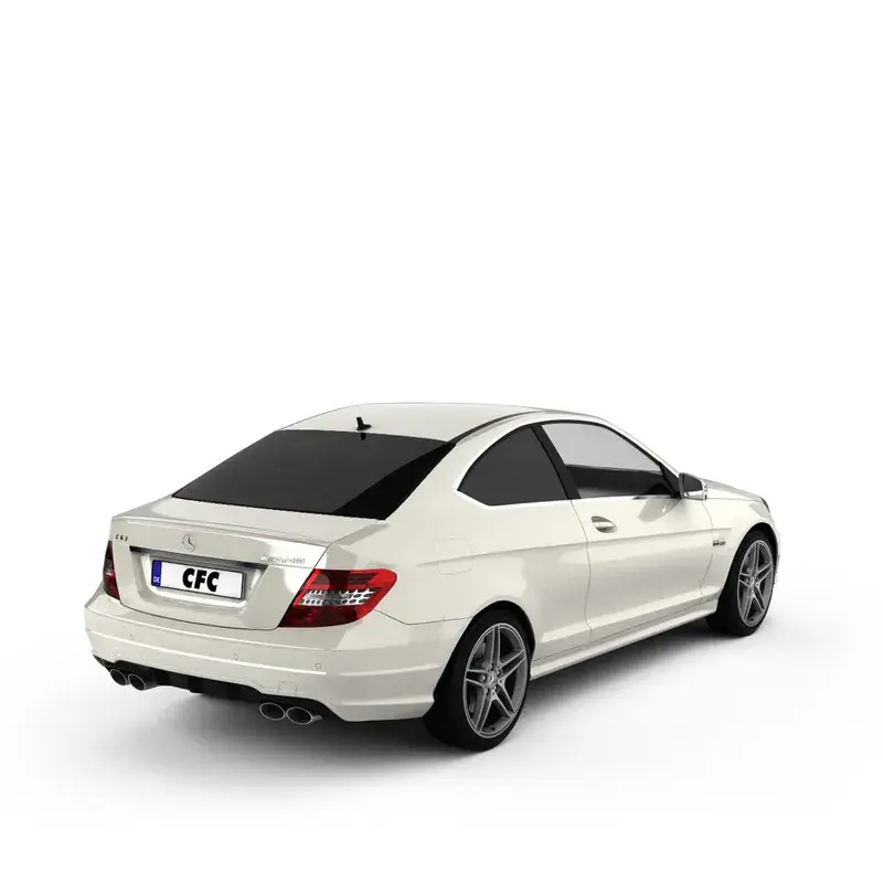 Top-Angebot CFC Tönungsfolie KFZ-spezifisch 2D in Streifen für Mercedes C-Klasse 2 (CL203) Coupe 03/01-'06