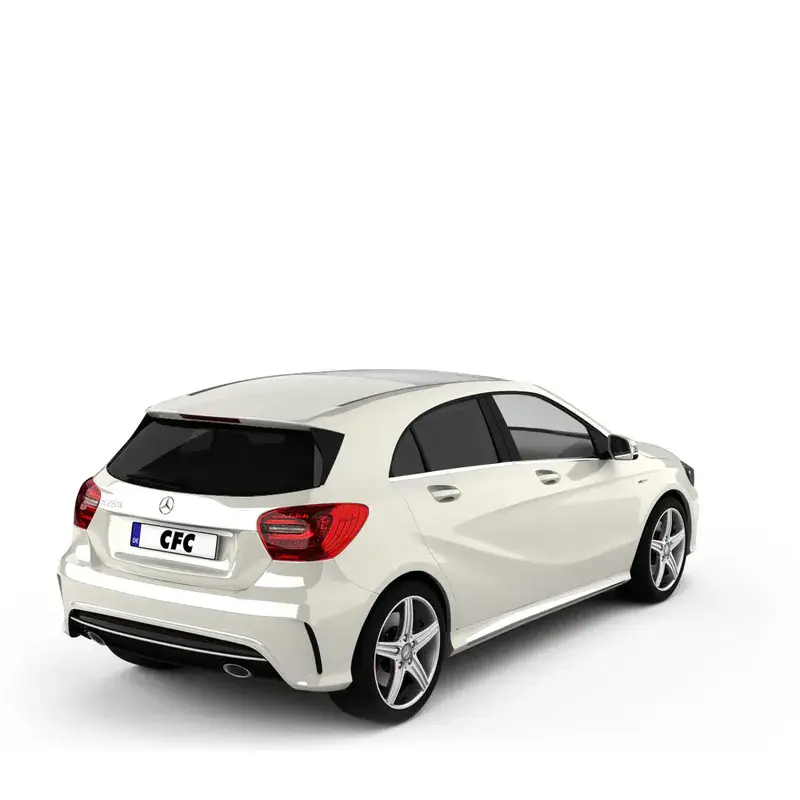 CFC Tönungsfolie KFZ-spezifisch 2D für Mercedes A-Klasse 2 (W169/C169) 5-türig 10/04-'12 Versand Am Gleichen Tag