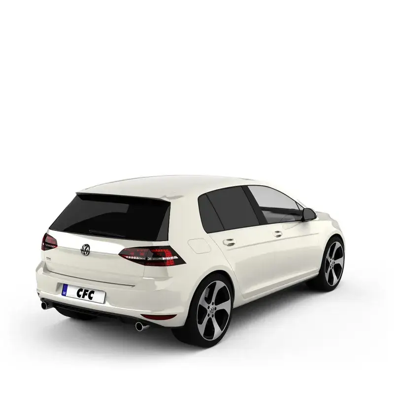 CFC Tönungsfolie KFZ-spezifisch 2D in Streifen für VW Golf 4 (1J) 5-türig 10/97-09/03 Mega-Angebot