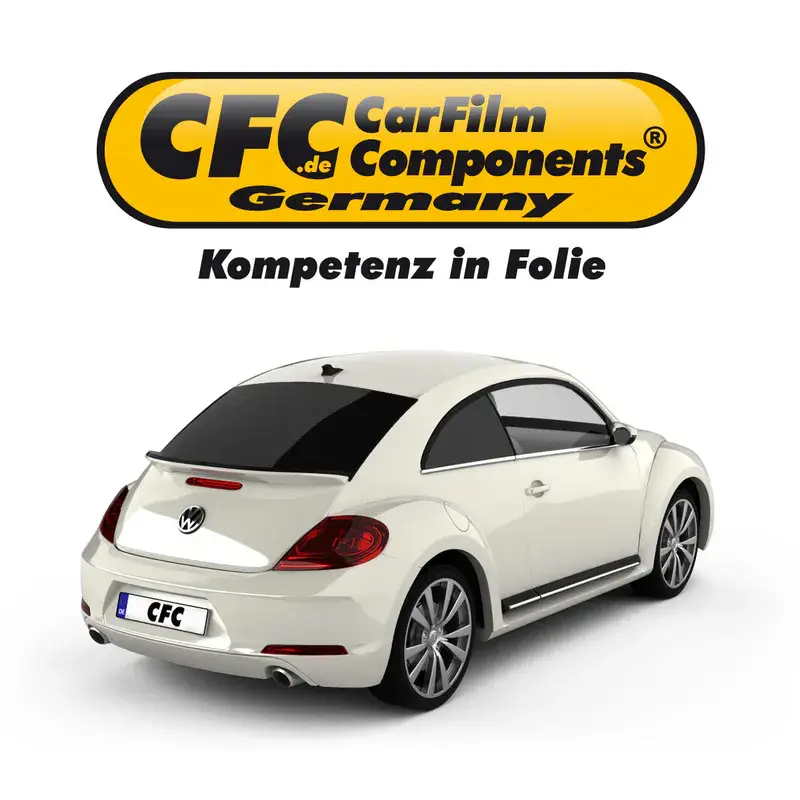 Saisonangebot CFC Tönungsfolie KFZ-spezifisch 3D vorgeformt für VW Beetle 1 (9C) 3-türig 11/98-07/10