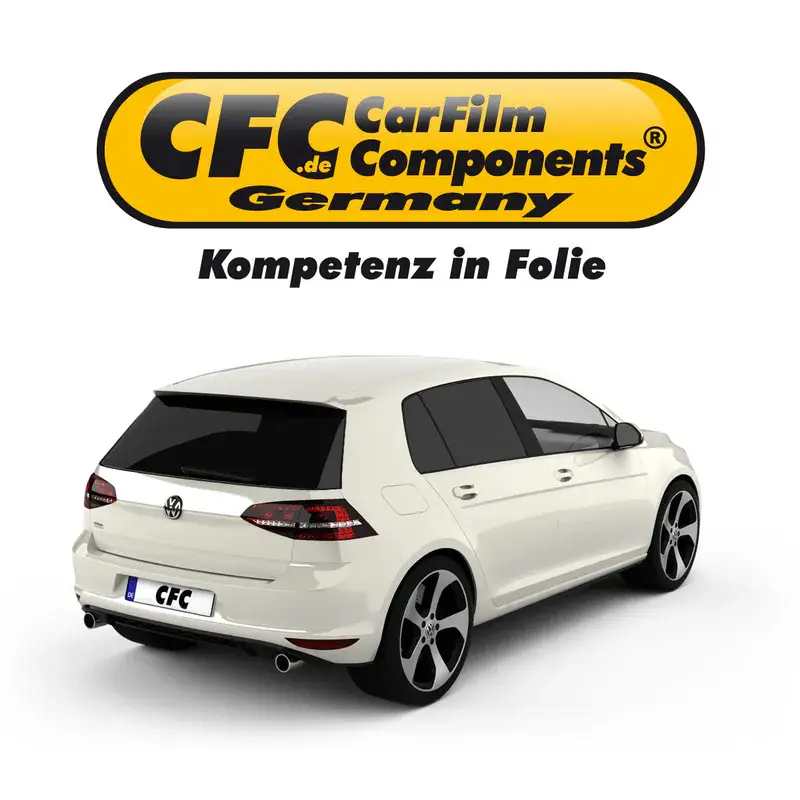 Sonderaktion CFC Tönungsfolie KFZ-spezifisch 3D vorgeformt für VW Golf 5 (1K) 5-türig 11/03-09/08