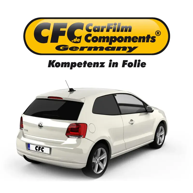 CFC Tönungsfolie KFZ-spezifisch 3D vorgeformt für VW Polo 4 (9N3) 3-türig 04/05-08/09 Mega-Angebot