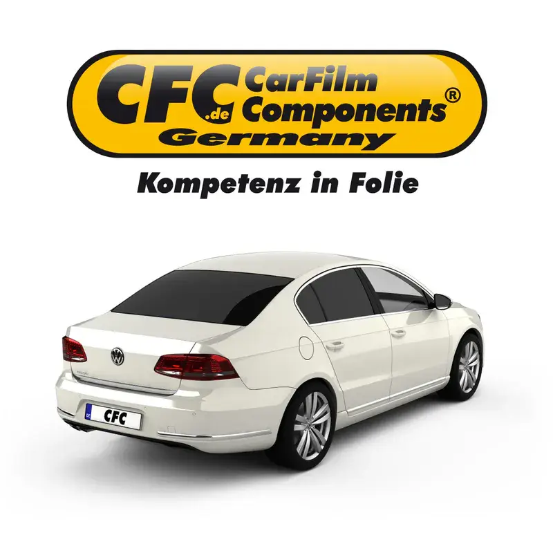 Abverkauf CFC Tönungsfolie KFZ-spezifisch 3D vorgeformt für VW Passat 7 (3C/36) 4-türig 08/10-10/14