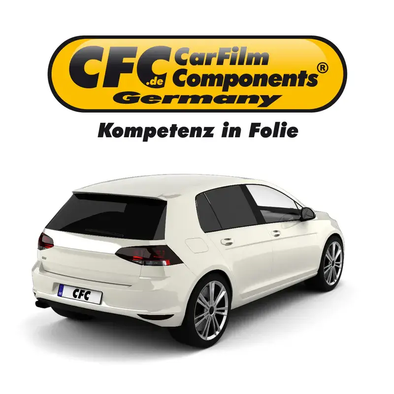 CFC Tönungsfolie KFZ-spezifisch 2D für VW Polo 6 (AW) 5-türig 08/17- Günstig