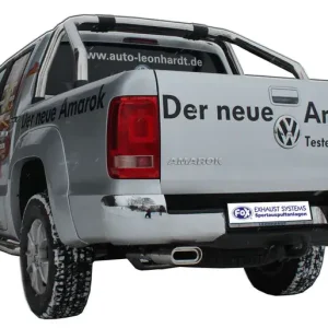 Fox VW Amarok 4x4 Endschalldämpfer Ausgang rechts/links - 160x80 Typ 53 rechts/links Kracherpreis