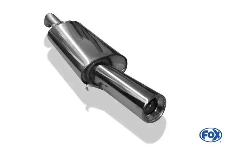 Preis Gesenkt Fox VW Corrado G60 Endschalldämpfer Ø55mm - 1x90 Typ 13