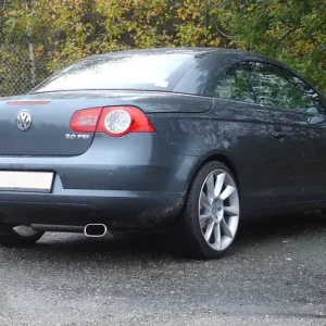 Fox VW Eos1F Endschalldämpfer Ausgang rechts/links - 160x80 Typ 56 rechts/links Preis Gesenkt