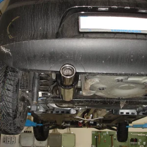 Fox VW Fox - 5Z Endschalldämpfer - 1x80 Typ 13 Markenprodukt