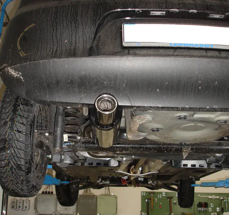 Fox VW Fox - 5Z Endschalldämpfer - 1x80 Typ 13 Markenprodukt