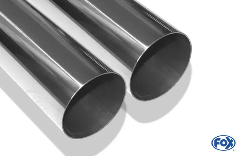 Fox VW Golf IV 3-türig Endschalldämpfer Side Pipe - 2x70 Typ 10 Ausgang auf Fahrerseite Neu
