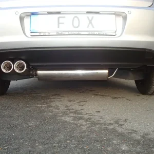 Fox VW Golf VI Endschalldämpfer einseitig - 2x80 Typ 13 Neu