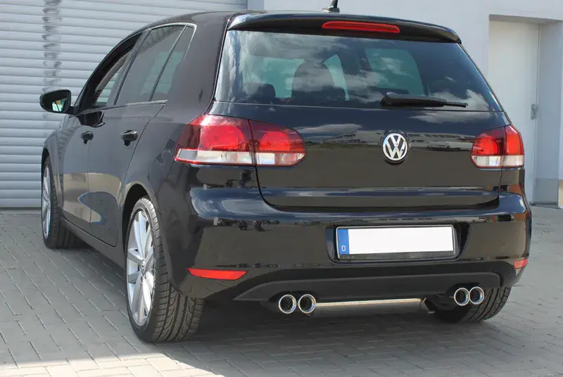 Fox VW Golf VI Endschalldämpfer rechts/links - 2x80 Typ 13 rechts/links Expressversand