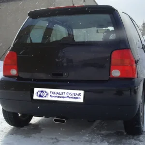 Solange Der Vorrat Reicht Fox VW Lupo 6X Endschalldämpfer Ausgang mittig - 130x50 Typ 52