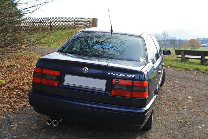 Highlight Fox VW Passat 35i - Bj. ab 10/93` Endschalldämpfer - 2x80 Typ 13