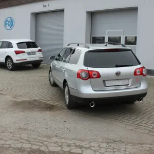 Abverkauf Fox VW Passat 3C 4-Motion Endschalldämpfer rechts/links - 1x100 Typ 17 rechts/links